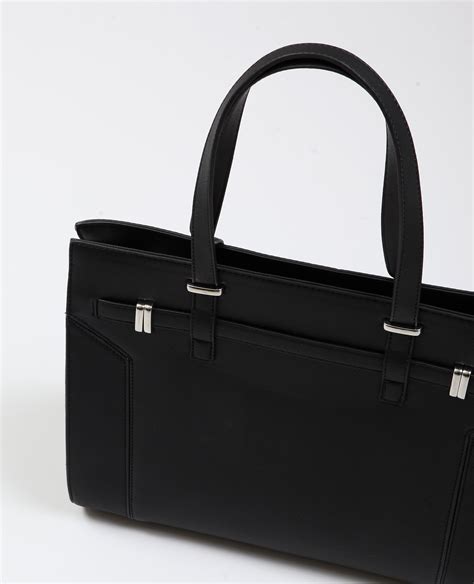 sac a main faux cuir noir